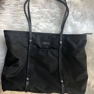 TUMI Black Voyager Tote
